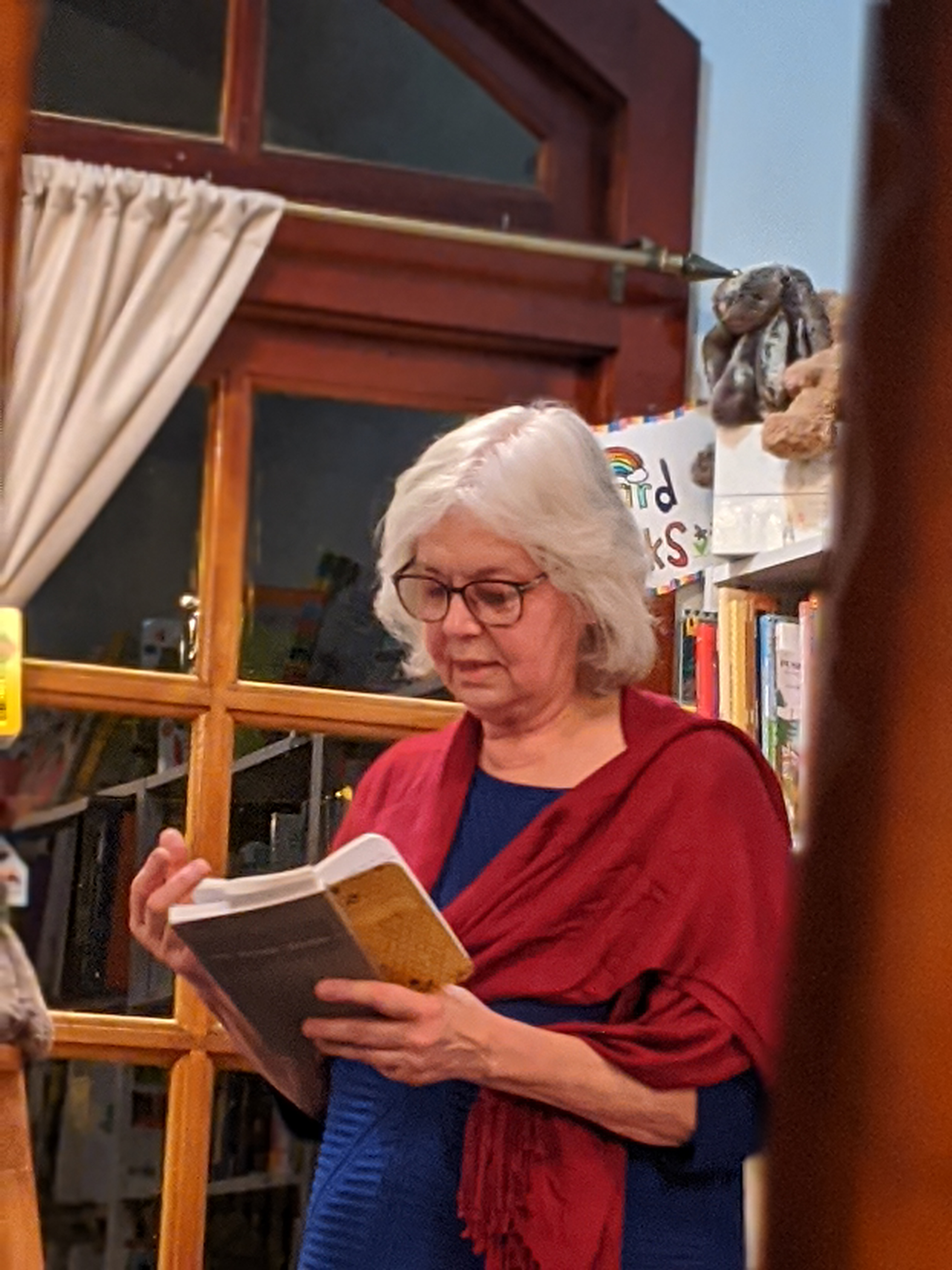 Author Marina Antropow Cramer Reads